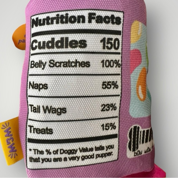 Woof & Whiskers Easter Jelly Beans Separable Dog Toy Plush New - Picture 7 of 14